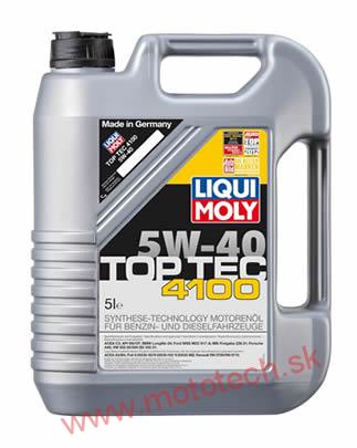 LIQUI MOLY - TOP TEC 4100 5W-40, 5 Litrov