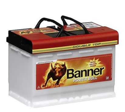 Autobatéria BANNER POWER BULL PROfessional 12V 77Ah, 680A - PRO P77 40