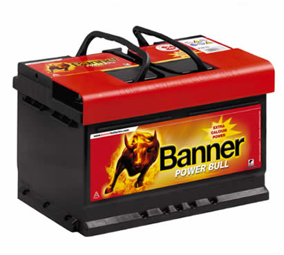 Autobatéria BANNER POWER BULL 12V 74Ah, 680A - P74 12